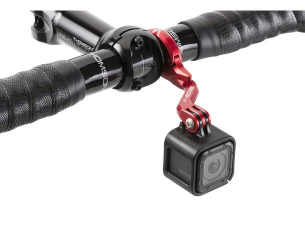 K-Edge Go Big Handlebar Mount Sort, Kamera/Lys, Styrefeste 