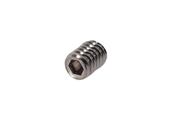 KS Skrue for Festetønne /  Klo M4x0.7x5, flat tupp 