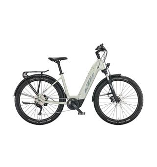KTM Macina Aera 571 LFC US Gr&#229;/Bl&#229; Bosch CX, 500Wh, 2