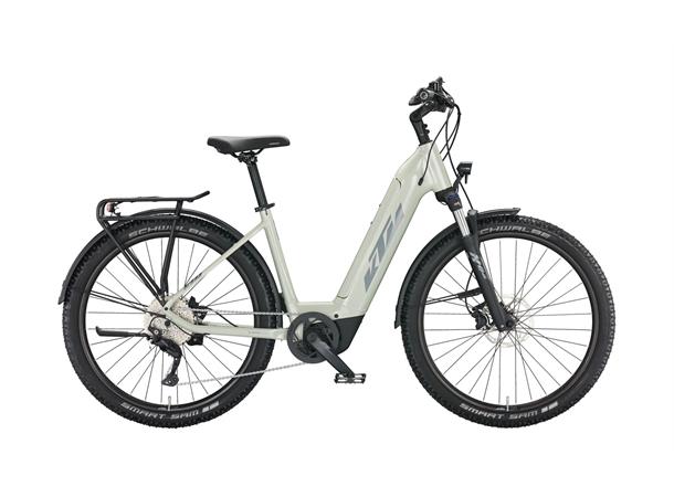 KTM Macina Aera 571 LFC US Grå/Blå Bosch CX, 500Wh, 2