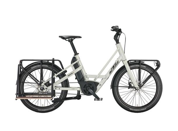 KTM Macina Multi Urban US Sølv/Grå46cm Bosch Perf, 500Wh, 2 