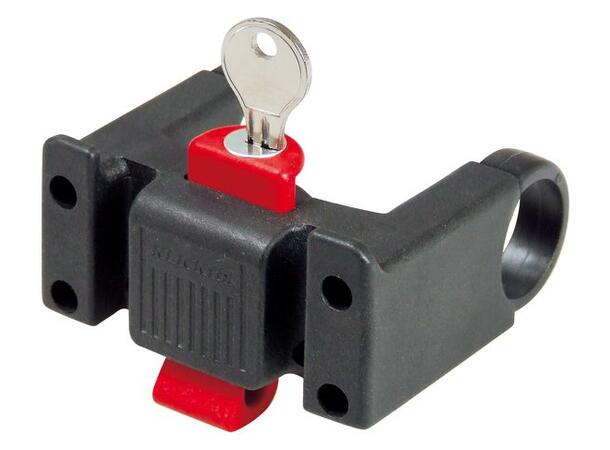 KlickFix CC-100 Universal Styrefeste Sort, maks. 7kg, til Ø22-26mm, m/lås 