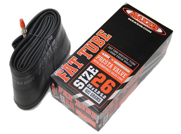 Maxxis Fatbike Presta 26" Slange 26" x 3.00/5.0, 431gr, 1mm 