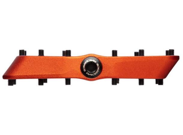 Race Face Aeffect R Platform Pedaler Oransje, Alu, 110x115mm, 20-pins, 440g 