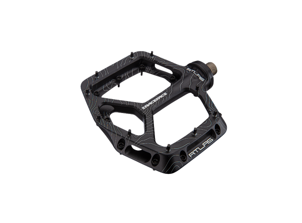 Race Face Atlas Platform Pedaler Sort Alu, 110x108mm, 20-pins, 376g 