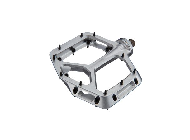 Race Face Atlas Platform Pedaler Sølv Alu, 110x108mm, 20-pins, 376g 