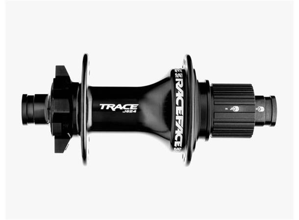 Race Face Trace MTB IS Super Baknav Sort 32H, E-Bike, 12x157mm, Stål-XD, 430g