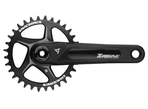 Race Face Turbine Krankarmer 175mm Sort, RF136, u/drev, Alu, 515g 