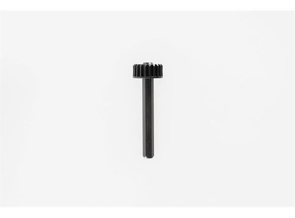 SR Suntour HLO/LO Lockout Tannhjul/Pinne Sort, plast 4mm stort hode/ Ø 17mm 