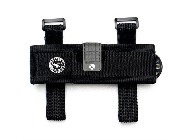 Uläc U-Hold Universal Bøylelås Holder Sort, Cordura-stropp 