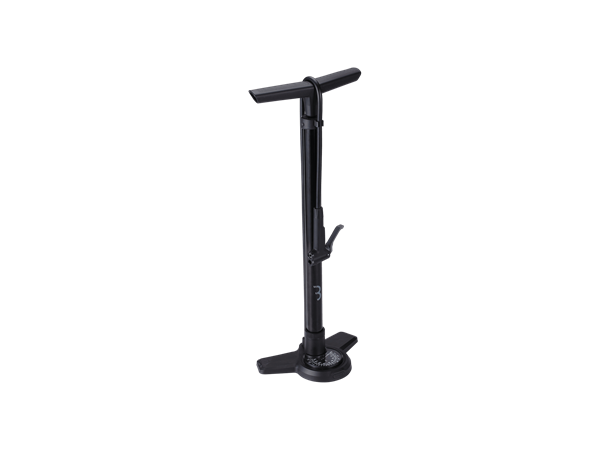 BBB AirBoost BFP-28 Manometerpumpe Sort Stål, 63cm, alle ventiler, 160psi/11bar