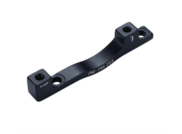 BBB PowerMount BBS-92 Adapter PM 160 til PM 203mm Foran og Bak, Sort 