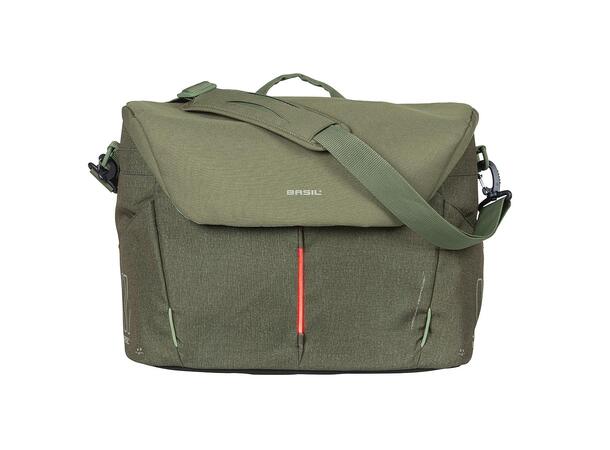 Basil B-Safe Nordlicht Sideveske Oliven Grønn, 17ltr, Hook On System 