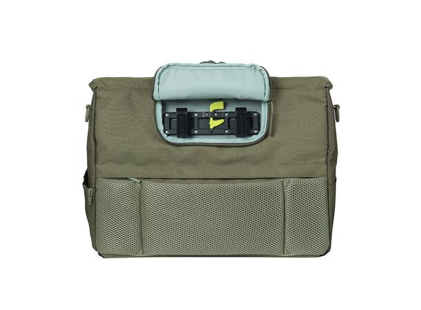 Basil B-Safe Nordlicht Sideveske Oliven Grønn, 17ltr, Hook On System 