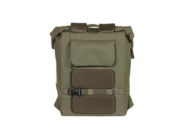 Basil SoHo Nordlicht Sekk Moss Grønn, 17l, IPX3, Hook On System 