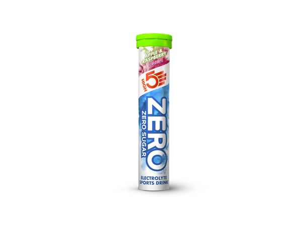 HIGH5 Zero Eple/Bringebær 8pk, 80gr - 20 tabletter 