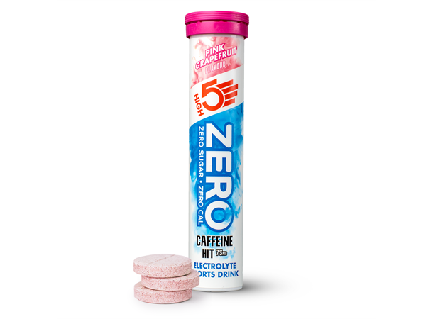 HIGH5 Zero Koffein Hit Rosa Grapefrukt 8pk, 80gr - 20 tabletter