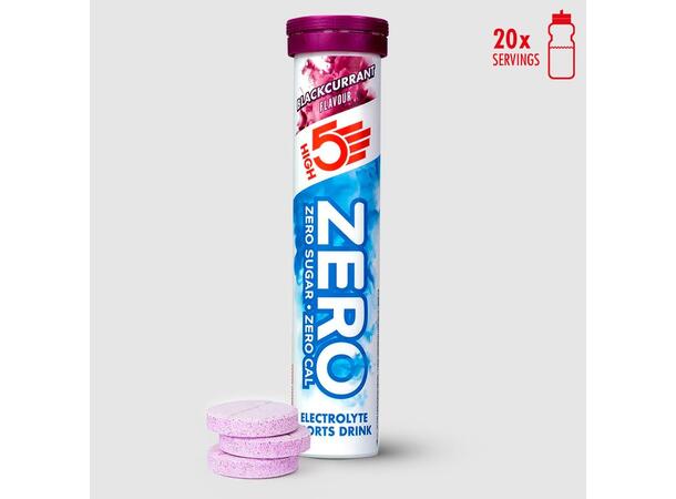 HIGH5 Zero Solbær 8pk, 80gr - 20 tabletter 