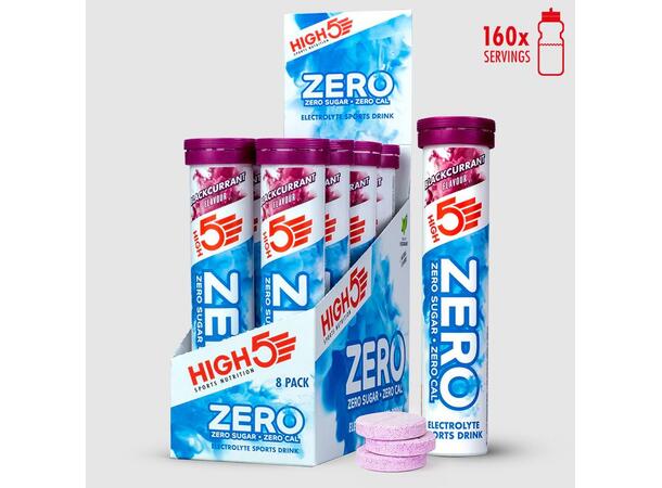 HIGH5 Zero Solbær 8pk, 80gr - 20 tabletter 