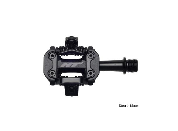 HT M2 XC Pedaler Alu, m/cleats, 305gr 
