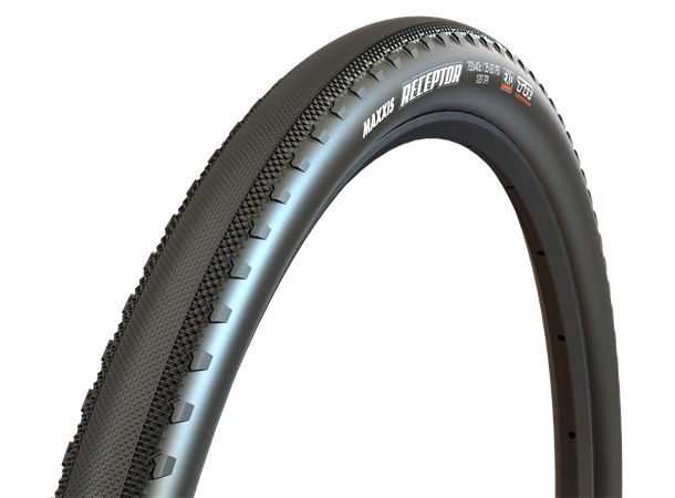 Maxxis Receptor 28" Gravel EXO Dekk 40-622, E25, 441g, 120TPI, 2C, 