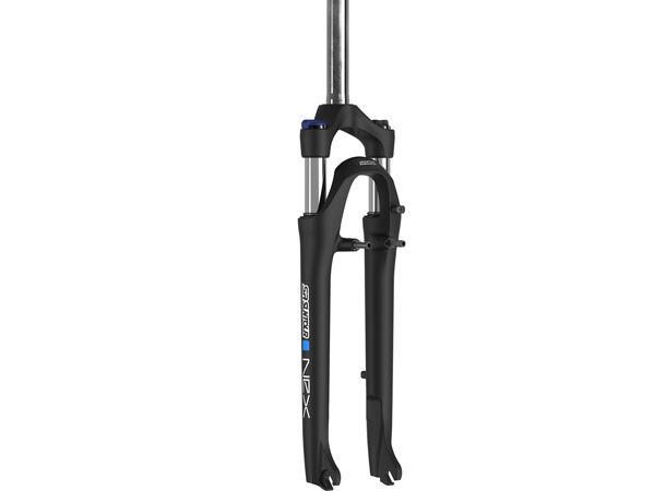 SR Suntour NEX 28" Gaffel 63mm, Lockout, 1 1/8", Fjær, Pigg, 9x100 
