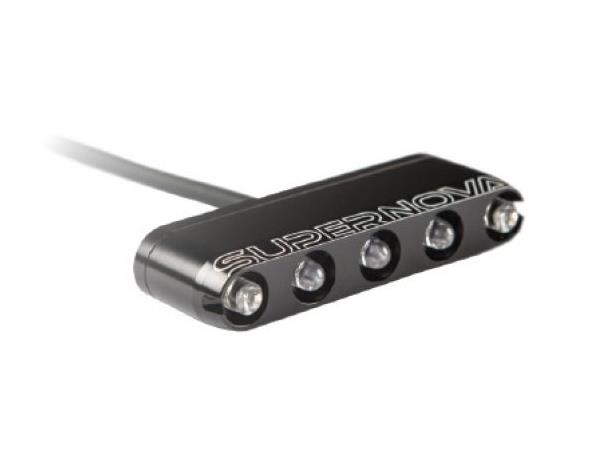Supernova M99 TL 2 Baklykt 2.3W, 12V, Sort, 40g 
