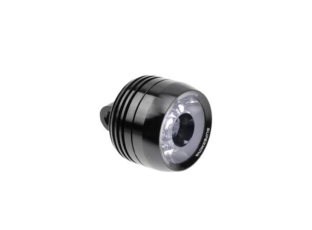 Supernova Mini 2 Pro Frontlykt 550L, 12V, Sort, Remote, 50g 