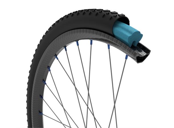 Tubolight EVO GRAVEL Dekkinnlegg 28" Par Blå, PE, 19-25mm felg,37-45mm dekk, 33gr