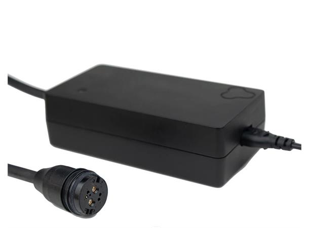 Fazua Charger X Lader Sort, for Fazua 250, 12.5 x 6.5 x 4 cm 