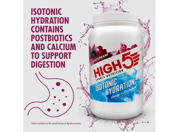 HIGH5 Isotonic Hydration Drink Solbær 1.23kg, Pulver 