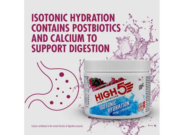 HIGH5 Isotonic Hydration Drink Solbær 300g, Pulver 