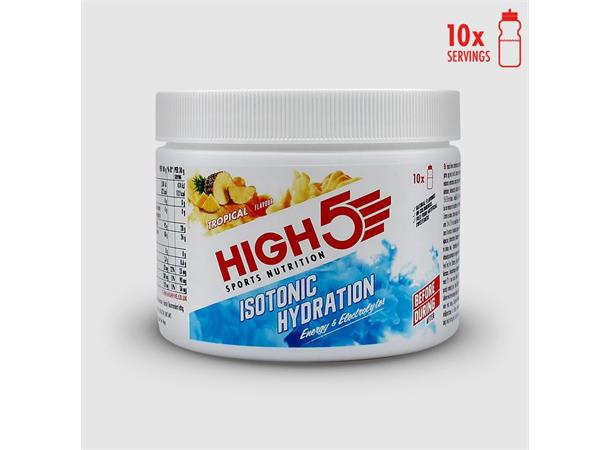 HIGH5 Isotonic Hydration Drink Tropisk 300g, Pulver 