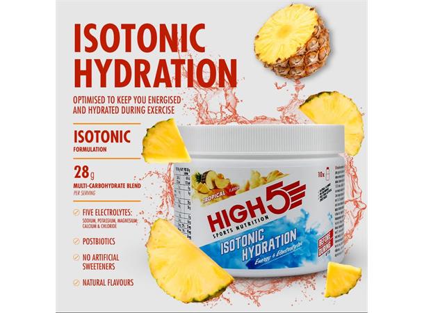 HIGH5 Isotonic Hydration Drink Tropisk 300g, Pulver