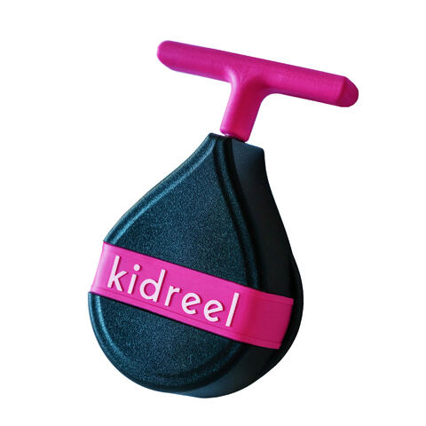 Kidreel Drakassett Rosa Snelle for tauing av barn, 1.9m line