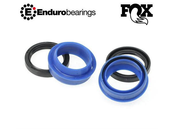 Enduro Blue Seal Gaffelpakning FOX Dust Seal / Oil Seal, Polyuretan 