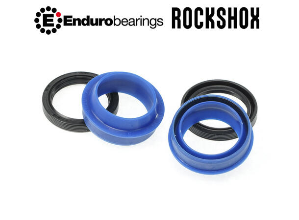 Enduro Blue Seal Gaffelpakning ROCKSHOX Dust Seal / Oil Seal, Polyuretan 