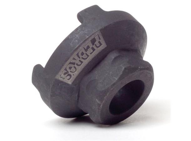 Pedro's Kransavtager for BMX krans Med fire tapper, svart chrome 
