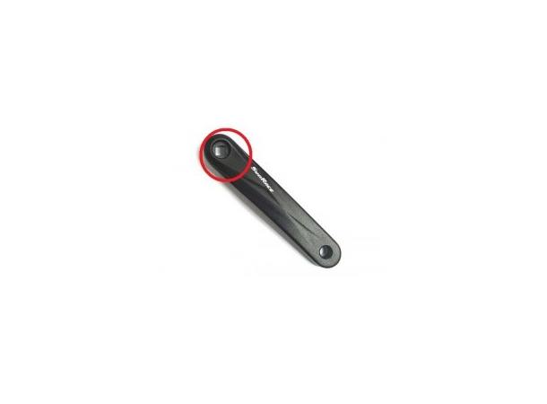 SunRace Venstre Krankarm 175mm Sort, Shimano kompatibel 