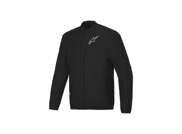 Alpinestars A-Aria Vindjakke Sort L Performance fit, vindtett 