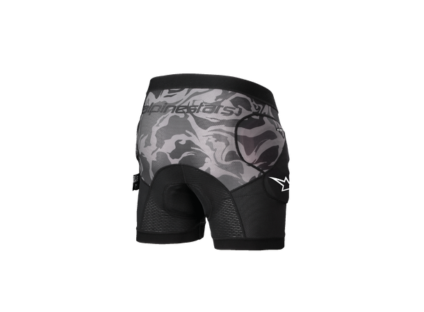 Alpinestars A-Motion Plasma besk.shorts X-Large, Sort/Camo, Level 1 