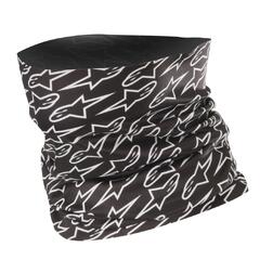 Alpinestars Astars Neck Tube Hals Sort/Hvit, One Size