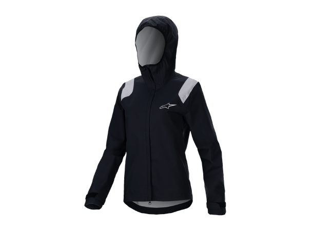Alpinestars Stella A-Dura Regnjakke XS Sort,15.000mm, 2.5-lags vanntett membran 