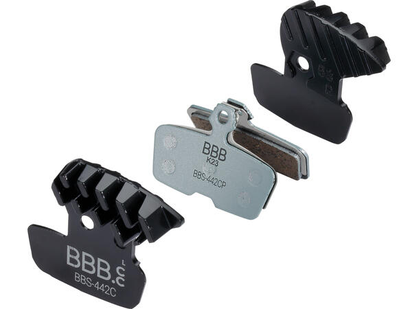BBB DiscStop CF BBS-442C Skiveklosser CoolFin Ribber, Avid 
