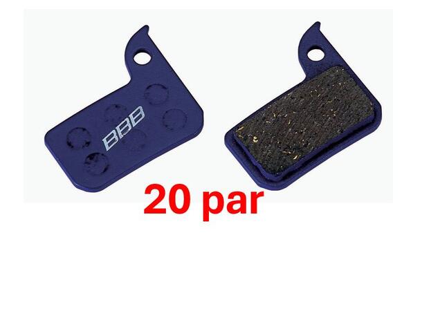 BBB DiscStop HP BBS-38D Skiveklosser 20 par, SRAM 
