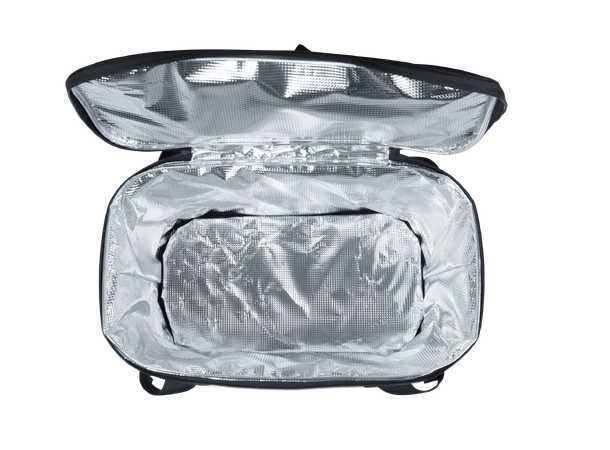 Basil Classic Carry All MIK ISO Kurv Bak Sort, Alu/Stoff, 18 ltr, ink MIK system 