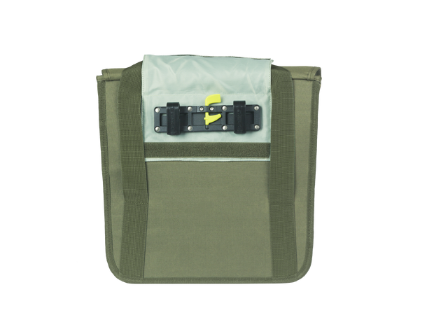 Basil GO-Single Sideveske Grønn, 16 ltr, Hook On System 