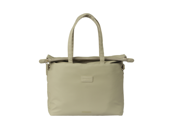 Basil Manhattan Sideveske Beige, 12 ltr, Hook On System 