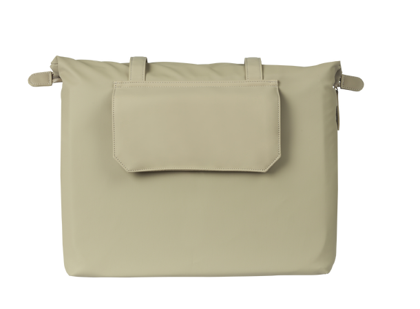 Basil Manhattan Sideveske Beige, 12 ltr, Hook On System 