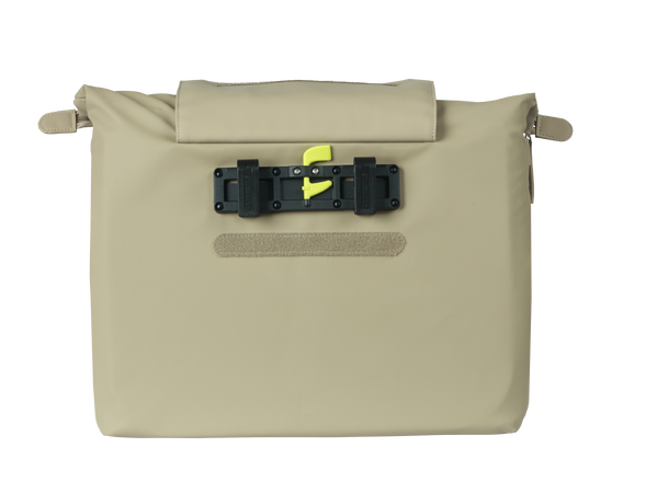 Basil Manhattan Sideveske Beige, 12 ltr, Hook On System 